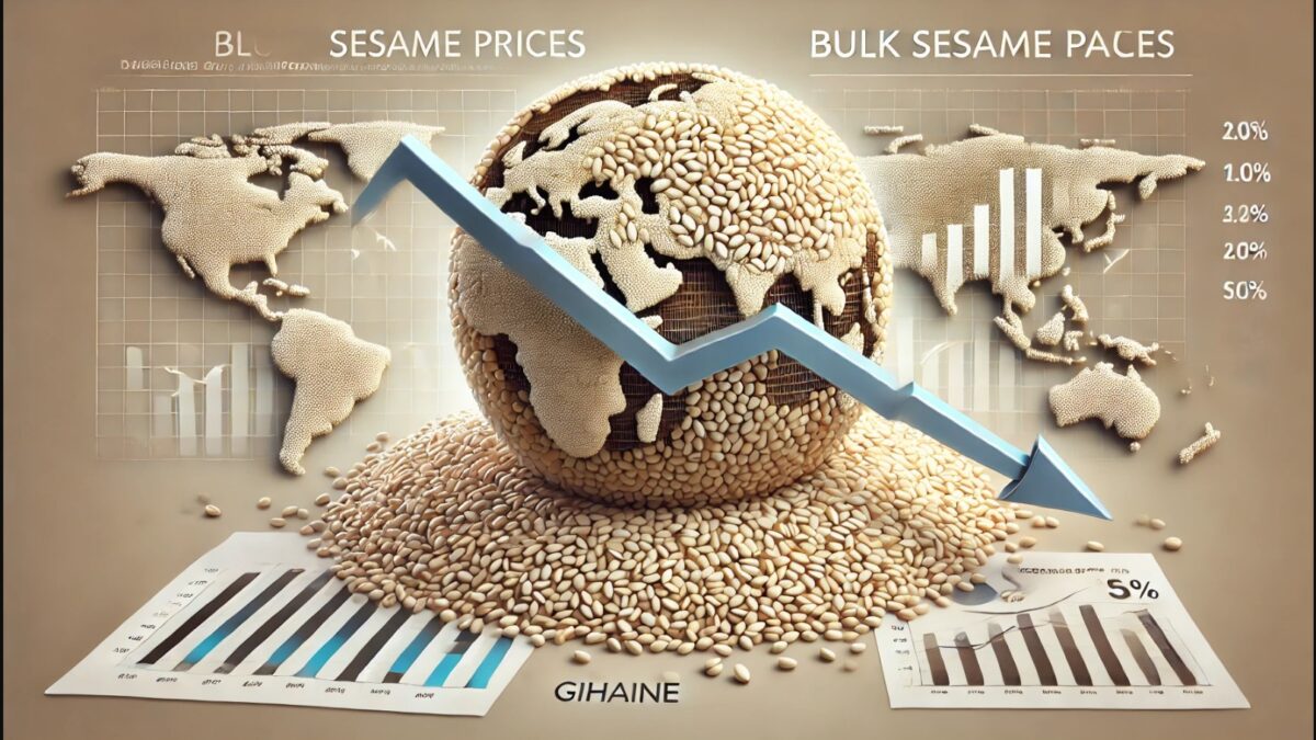 کاهش قیمت کنجد سیاه