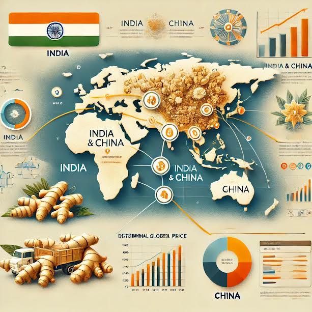 نقش هند و چین در تعیین قیمت جهانی زنجبیل  